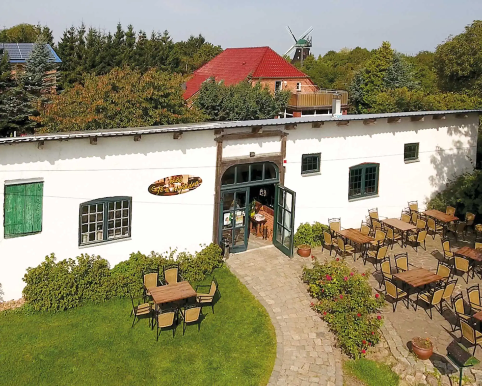 Café von außen