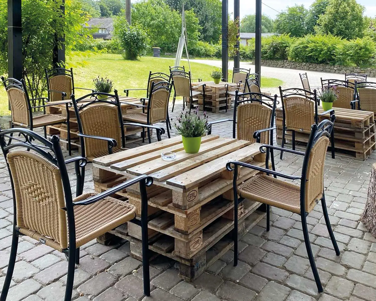 Café von außen